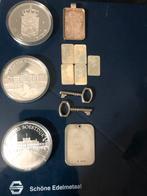 Lotje zilver, Postzegels en Munten, Edelmetalen en Baren, Ophalen of Verzenden, Zilver