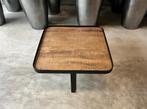 NIEUW Trendy Salontafel Doha 001 Metaal - Mango – Vierkant, Huis en Inrichting, Tafels | Salontafels, 50 tot 100 cm, Vierkant