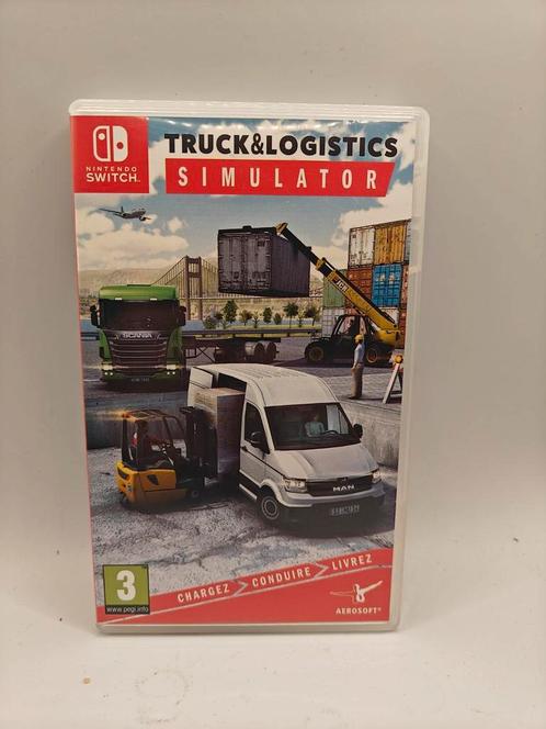 Truck & logistics simulator Nintendo switch, Spelcomputers en Games, Games | Nintendo Switch, Zo goed als nieuw, Sport, 1 speler