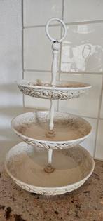 3 laags etagere, Ophalen of Verzenden, Gebruikt