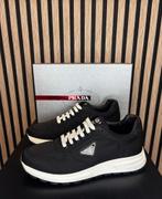 Prada schoenen zwart/wit, Verzenden, Zo goed als nieuw, Zwart