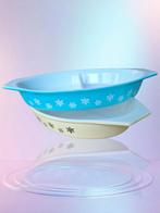 Vintage Amerikaanse turquoise Pyrex schaal, Ophalen of Verzenden