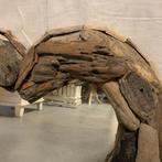 Hartjes spiegel – drijfhout driftwood - 60 cm -Bij TTM Wonen, Overige vormen, Nieuw, Minder dan 100 cm, Ophalen of Verzenden