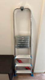 Aluminium ladder, Doe-het-zelf en Verbouw, Ladders en Trappen, Ophalen, Zo goed als nieuw, Ladder, Minder dan 2 meter