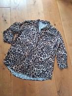 Blouse tijgerprint maat S Bershka, Ophalen of Verzenden, Zo goed als nieuw, Maat 38/40 (M), Bruin