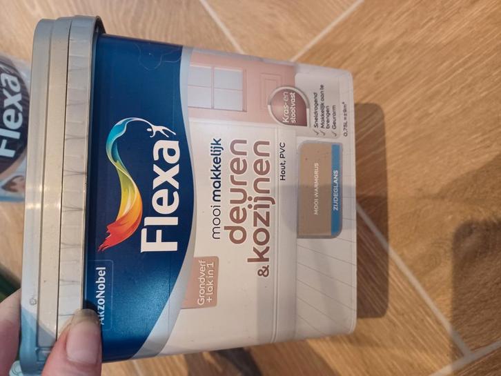 Flexa verf, Doe-het-zelf en Verbouw, Verf, Beits en Lak, Nieuw, Wit, Ophalen of Verzenden