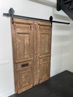 Antieke rol deuren., Doe-het-zelf en Verbouw, Deuren en Horren, 215 cm of meer, 80 tot 100 cm, Gebruikt, Ophalen