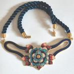 Emaille,  cloisonne ketting., Ophalen of Verzenden