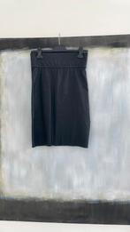 Pauw zwart leren stretch rok mt 1, Maat 38/40 (M), Zwart, Ophalen of Verzenden, Zo goed als nieuw
