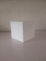 MAATWERK; WITTE KUBUS KOLOM CONSOLE 15X15X15CM, Ophalen of Verzenden, Nieuw