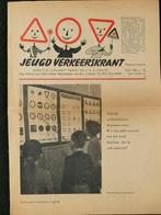 Jeugd Verkeerskrant, september 1958: !!Zeldzaam!!, Ophalen of Verzenden, Gelezen, Krant