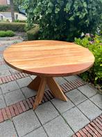 Ronde eettafel mangohout, Ophalen, Rond, Zo goed als nieuw, Vijf personen of meer