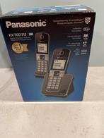 Panasonic KX-TGD312 Duo Draadloze Telefoon - Zo goed als nie, Ophalen of Verzenden, Zo goed als nieuw, 2 handsets, Stralingsarm