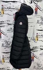 Moncler all black charpal winterjas maat 12 (860 euro), Moncler EU, Moncler, Zo goed als nieuw, Moncler