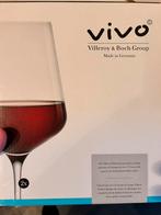 Vivo Villeroy & Boch wijn en champagneglazen, Huis en Inrichting, Keuken | Servies, Ophalen, Glas of Glazen, Gebruikt, Glas