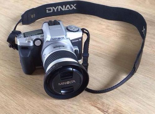 MINOLTA DYNAX 5 analoge camera, Audio, Tv en Foto, Fotocamera's Analoog, Zo goed als nieuw, Spiegelreflex, Minolta, Ophalen of Verzenden