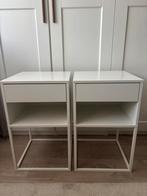 2 x nachtkastje ikea Vikhammer, Huis en Inrichting, Slaapkamer | Nachtkastjes, Ophalen, Gebruikt, Minder dan 45 cm, Minder dan 55 cm