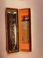 Vintage Mondharmonica ca. 1930-1950 met doos, Muziek en Instrumenten, Blaasinstrumenten | Mondharmonica's, Gebruikt, Overige typen