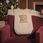 Romper maat 74 met Baby's eerste kerst, Kinderen en Baby's, Babykleding | Maat 74, Ophalen of Verzenden, Nieuw, Jongetje of Meisje