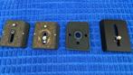 Diverse Quick Release Camera Plates – o.a. Gitzo, Manfrotto,, Ophalen of Verzenden, Gebruikt, Minder dan 150 cm, Overige typen