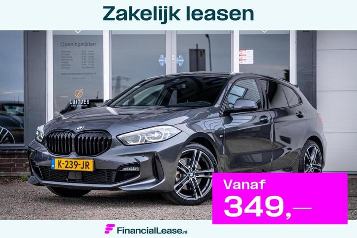 BMW 1-serie 118i High-Executive M-Sport I 1e-eig. I Carplay, Auto's, BMW, Bedrijf, Lease, Financial lease, 1-Serie, ABS, Airbags