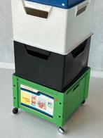 Tomado kratten 17x jaren 70 platenbak vintage prijs p/stuk, Ophalen, Gebruikt, NL, Tomado