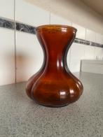 Vaas., Gebruikt, Overige kleuren, Ophalen of Verzenden, Glas