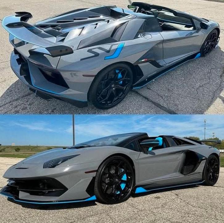 Af te bouwen 1:8 Pocher Aventador SVJ (transkit) 1 / 35, Hobby en Vrije tijd, Modelauto's | 1:5 tot 1:12, Zo goed als nieuw, Auto