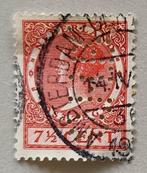 Nederland 1925 NVPH 180 gest perfin, Ophalen of Verzenden, T/m 1940, Gestempeld
