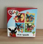 Bing 4 in 1 puzzel, Ophalen of Verzenden, 10 tot 50 stukjes, Zo goed als nieuw