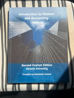 Introduction to Finance  Accounting – UU (2e Custom Edition), Ophalen of Verzenden, Zo goed als nieuw