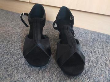 Salsa Bachata Latin dansschoenen Zwart beschikbaar voor biedingen