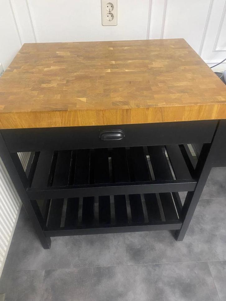 Ikea Vadholma Keukeneiland, Huis en Inrichting, Keuken | Keukenelementen, Zo goed als nieuw, Minder dan 100 cm, Ophalen