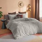 Y-Not Fluffy/Teddy dekbedovertrek grijs Nieuw!, Ophalen, Dekbedovertrek, Grijs, Nieuw