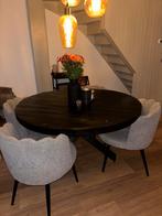 Ronde eettafel - 120cm - Gebruikssporen, Antiek en Kunst, Antiek | Meubels | Tafels, Ophalen