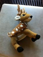 Knuffel hert bruin/beige 30 cm, Ophalen of Verzenden, Zo goed als nieuw, Overige typen