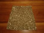 JOSEPHINE & CO pailletten goud kleurige rok, Kleding | Dames, Josephine & Co, Overige kleuren, Maat 42/44 (L), Nieuw