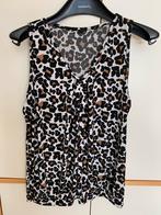 Prachtige blouse/top met tijgerprint maat 44/46., Ophalen of Verzenden, Zo goed als nieuw, Maat 42/44 (L), Bruin