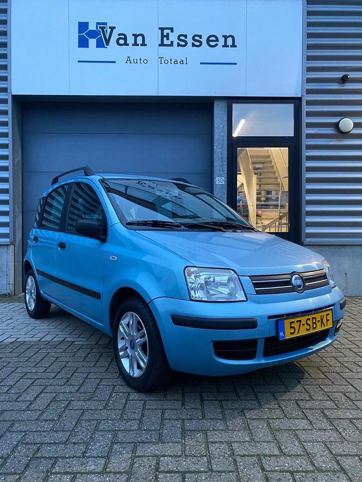 Fiat Panda 1.2 Dualogic 2005 Blauw, Auto's, Fiat, Bedrijf, Panda, Airconditioning, Bluetooth, Centrale vergrendeling, Elektrische buitenspiegels