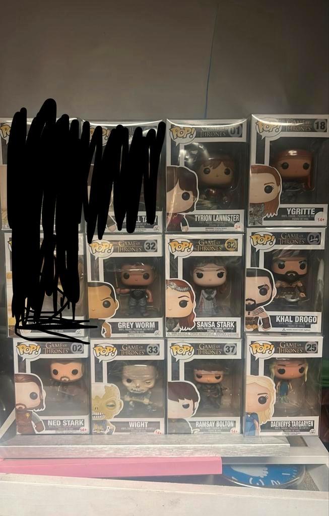 Game of Thrones Funko Pops - Diverse Karakters!, Kinderen en Baby's, Speelgoed | Actiefiguren, Zo goed als nieuw, Ophalen of Verzenden