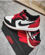 Jordan Air Jordan 1 Low OG "Black Toe" leer lage top vintage, Ophalen of Verzenden, Nieuw, Schoenen