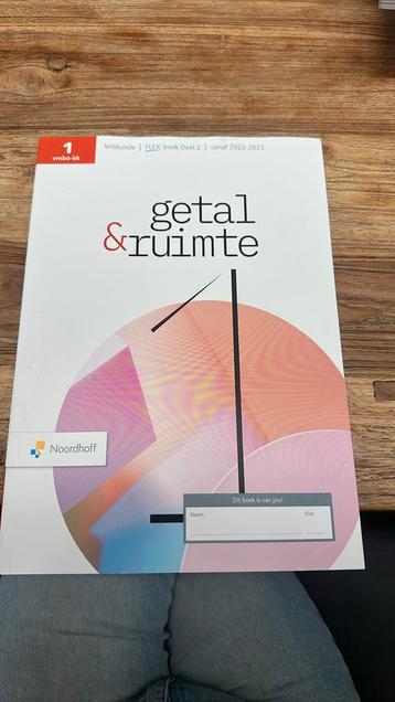 Getal & Ruimte 13e ed vmbo-bk 1 FLEX leerwerkboek deel 2 beschikbaar voor biedingen