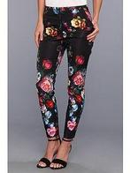 Ted baker broek pantalon zwart bloemen mt 2, Zwart, Ophalen of Verzenden, Zo goed als nieuw, Maat 36 (S)