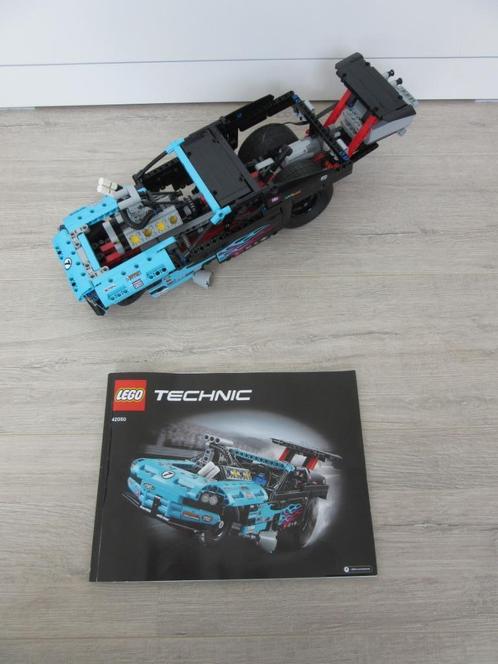 lego technic 42050 dragracer met power functions boekje cpl, Kinderen en Baby's, Speelgoed | Duplo en Lego, Gebruikt, Lego, Complete set