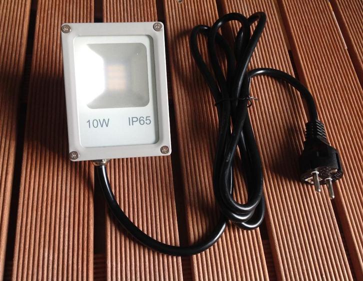 Bioledex flood lamp led 10 Watt 850 Lumen 230V AC, Huis en Inrichting, Lampen | Losse lampen, Nieuw, Led-lamp, Minder dan 30 watt
