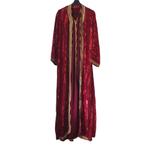 Rode & gouden caftan / takchita - 2-delig, Maat 38/40 (M), Verzenden, Zo goed als nieuw, Rood