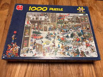 Jan van Haasteren Puzzel - kerstmis - 1000 stukjes beschikbaar voor biedingen