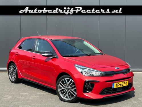 Kia RIO 1.0 TGDI GT-Line Leder Camera Navi Carplay Android N, Auto's, Kia, Bedrijf, Rio, ABS, Airbags, Airconditioning, Android Auto