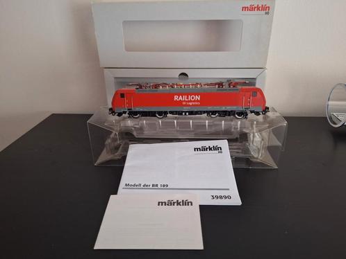 marklin  39890 Railion, Hobby en Vrije tijd, Modeltreinen | H0, Gebruikt, Locomotief, Wisselstroom, Märklin, Ophalen