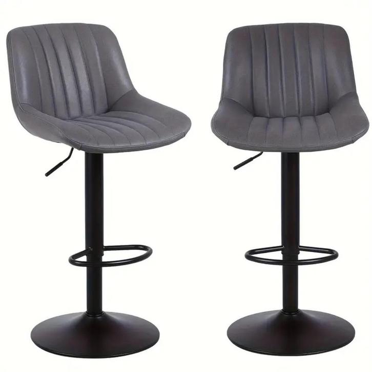 moderne barkrukken met rugleuning - 3 verschillende kleuren, Huis en Inrichting, Barkrukken, 60 tot 90 cm, Metaal, 5 krukken of meer